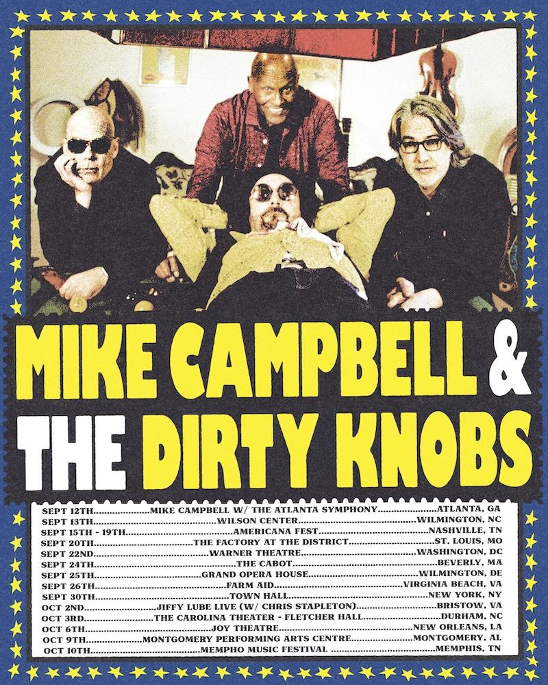 Mike Campbell & The Dirty Knobs Add New Dates to “Mission of Mercy” Tour